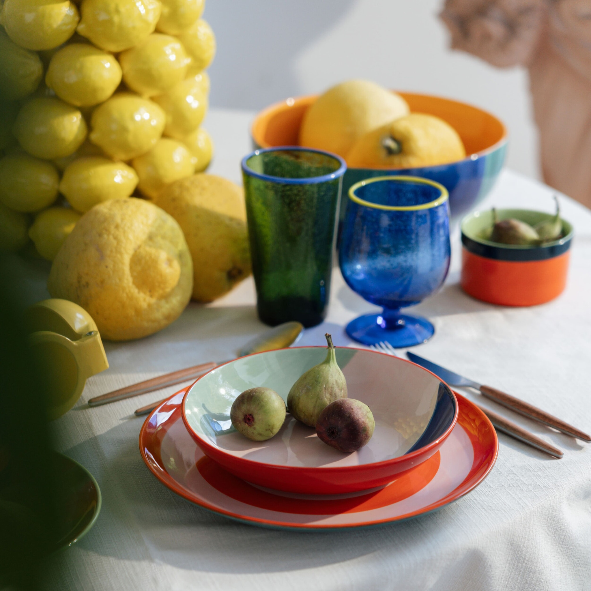 Bols Capri 11cm oranges set de 4 Kare Design