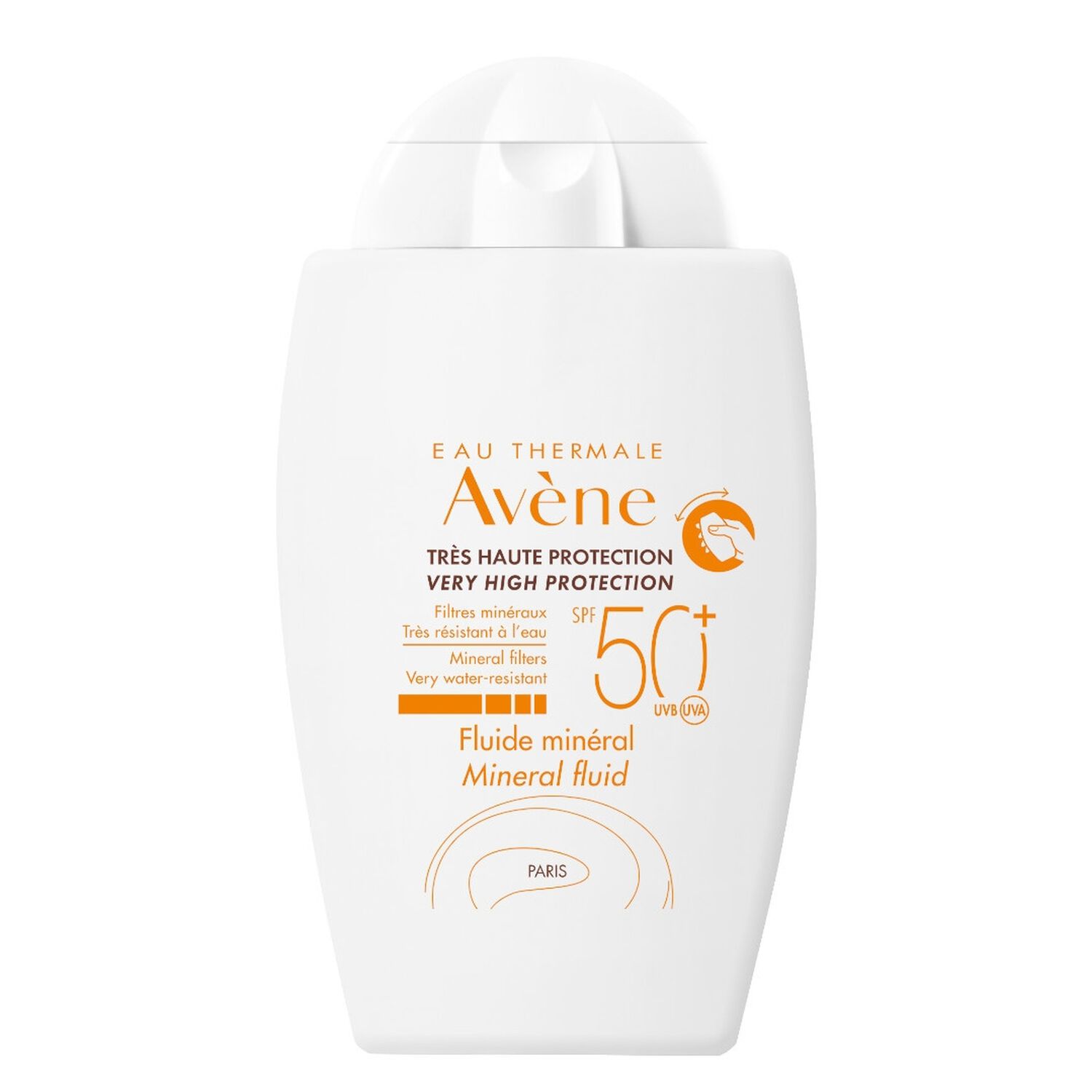 Protection Solaire | Fluide Minéral SPF50+ Visage | Peaux Intolérantes 40 ml