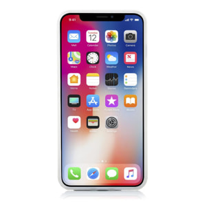 Carcasa de gel transparente para iPhone X