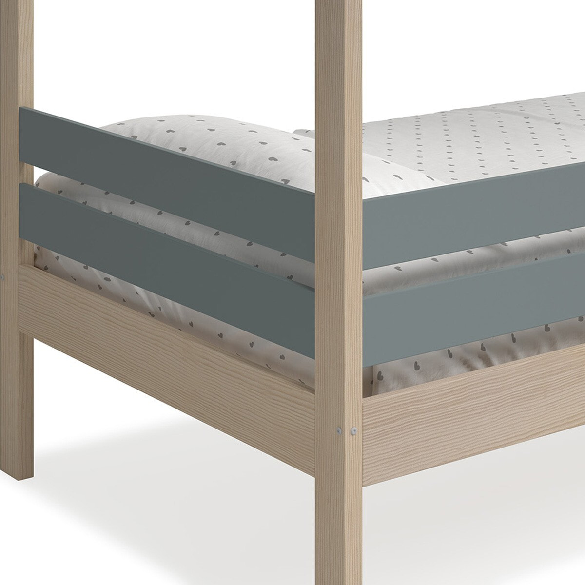 Lit cabane enfant en bois - VIOLETTE