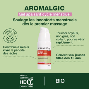 Pranarom - Gel apaisant cycle menstruel - Bio - 30 ml