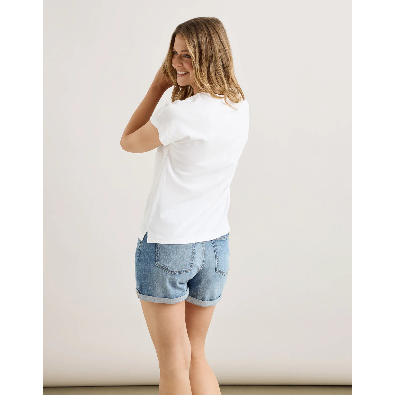 Camiseta Manga Corta Blanca - Lifari