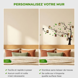 Stickers Muraux décoration adhésifs Arbre porte-cadres