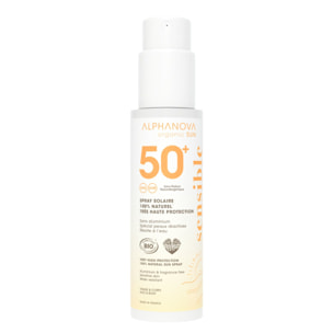 Sensitiv+ SPF50+ - Spray Solaire 100% sans Parfum Naturel Très Haute Protection