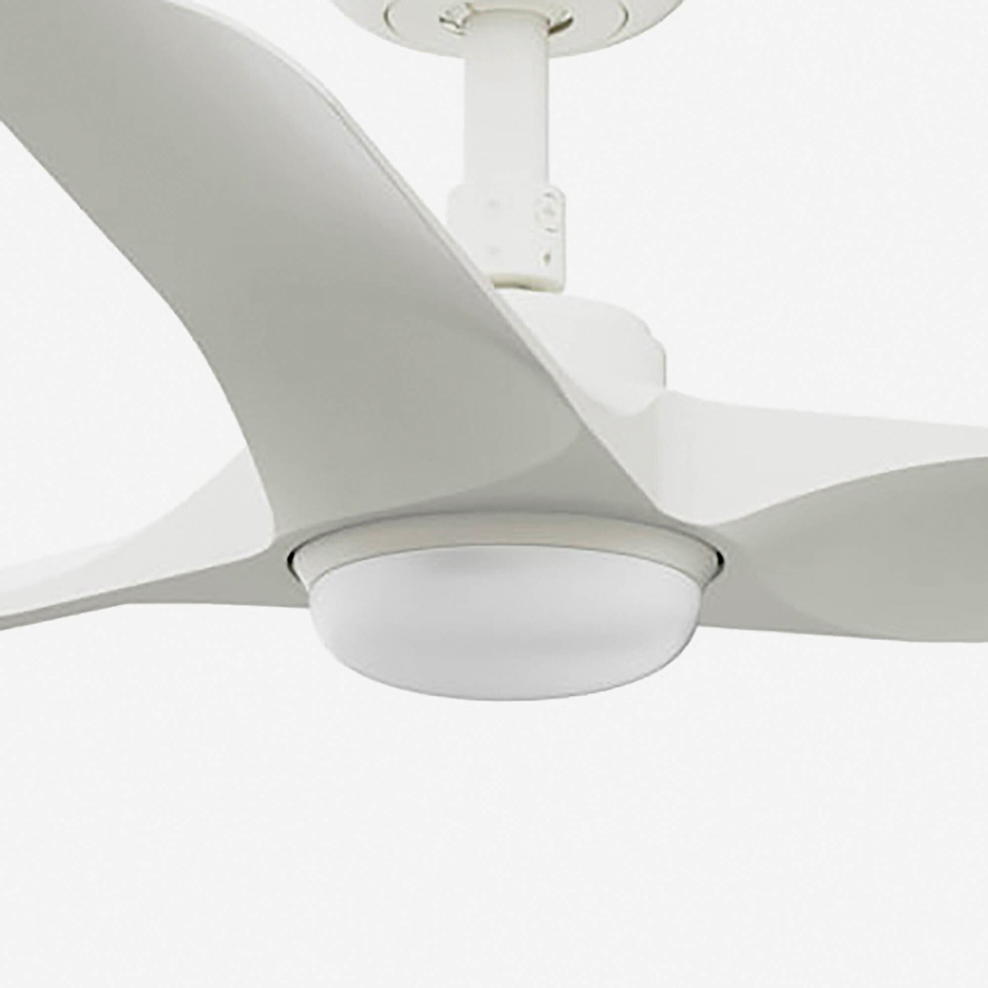 HEY S LED Ventilateur blanc