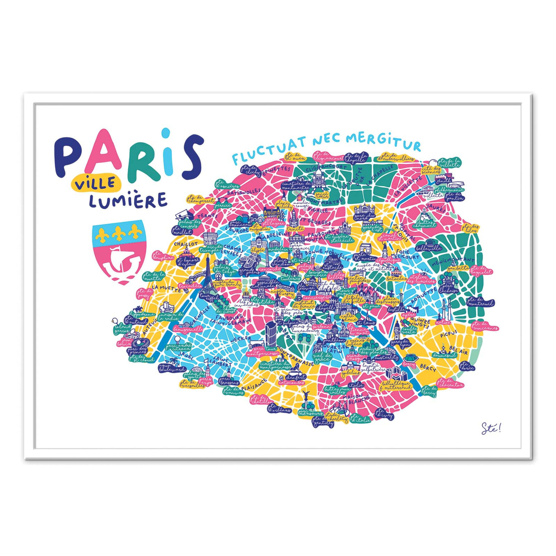 Affiche - Paris - Sté!