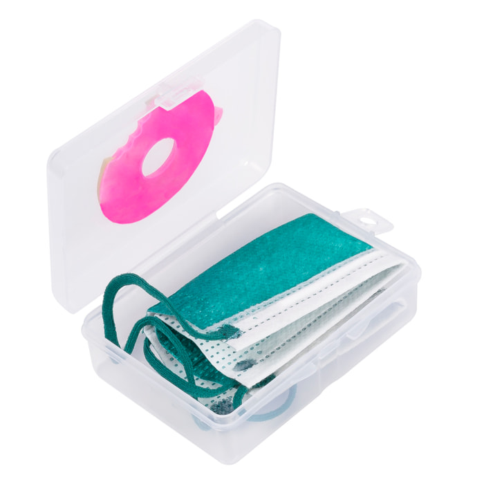 Porta mascherina igienico per bambini DESIGN ROSCIGLIA con lanyard.