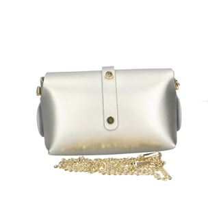 Chicca Borse Borsetta Clutch Argento