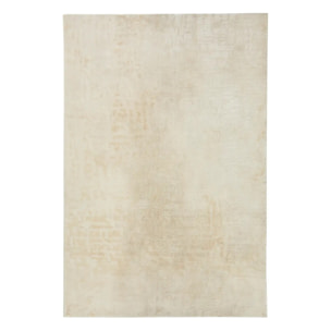 Tapis "Row" matière recyclée blanc chaud 100x150cm