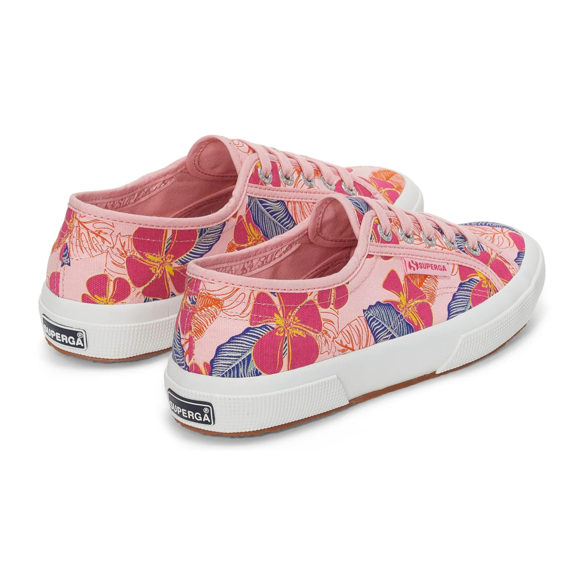 Le Superga Donna 2750 Hibiscus Flower Print