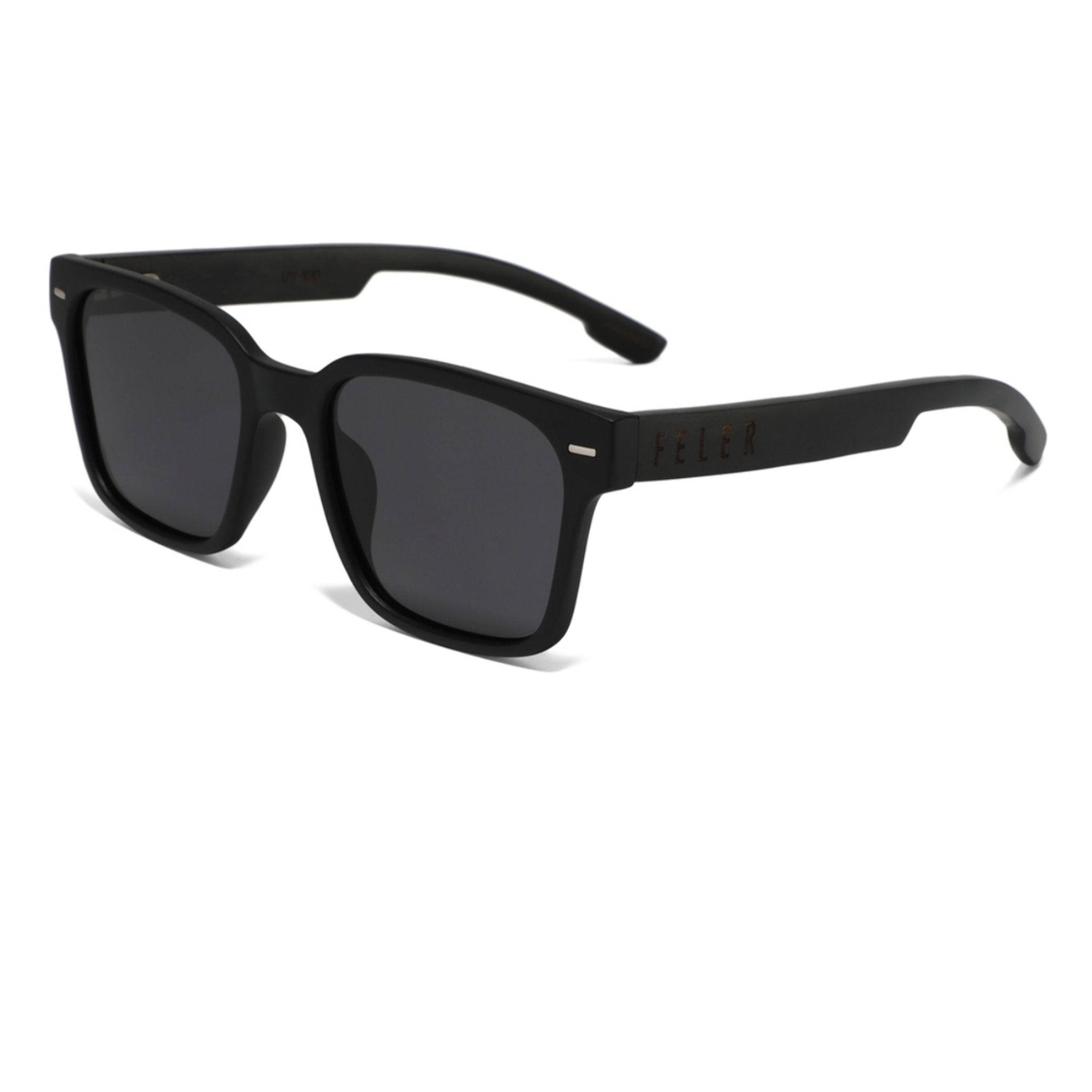 Gafas de Sol Feler 1601P-1 Polarizadas de Madera Unisex 52mm