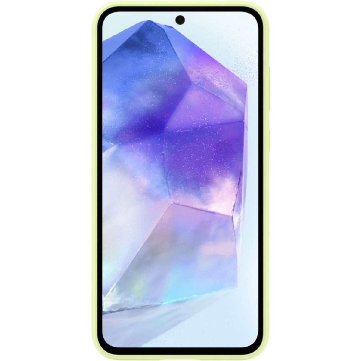 Coque SAMSUNG Samsung A55 5G silicone Vert clair