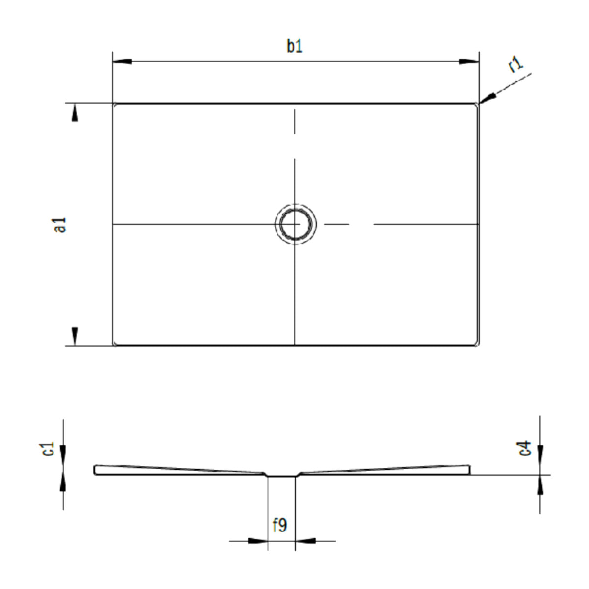 by Kaldewei Receveur de douche rectangulaire 120x80 cm acier émaillé, blanc (SATSVFEEL12080)