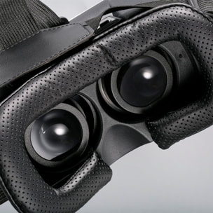 Gafas de realidad virtual VR II. Vista panorámica 360º. Compatibles con IOS, Android, HarmonyOS.