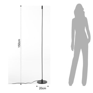 TOMASUCCI Lampada da terra STELO Nero