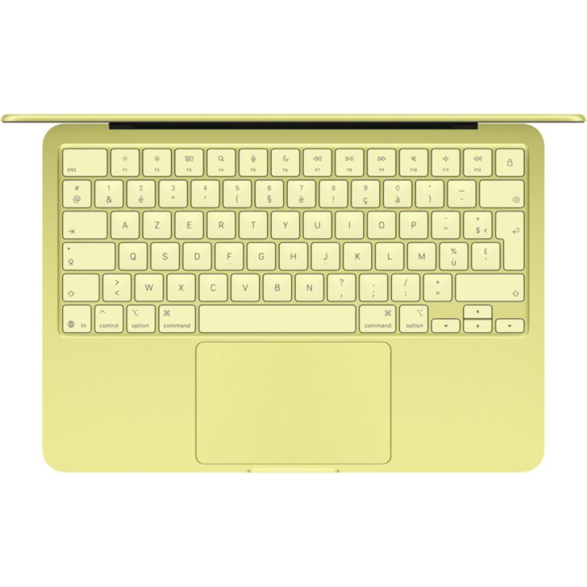 Ordinateur Apple MACBOOK Neo Puce A18 Pro CPU 6 / GPU 5 coeurs Mémoire RAM 8Go Stockage 256Go SSD Jaune agrume