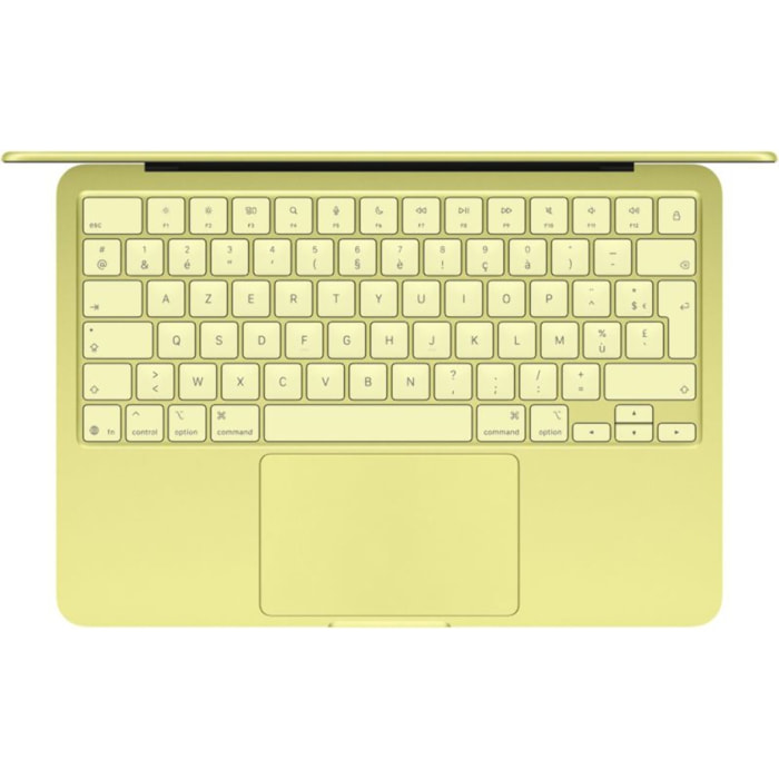 Ordinateur Apple MACBOOK Neo Puce A18 Pro CPU 6 / GPU 5 coeurs Mémoire RAM 8Go Stockage 256Go SSD Jaune agrume