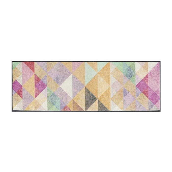 Tapis salon et chambre tissé motif pastel JAMA