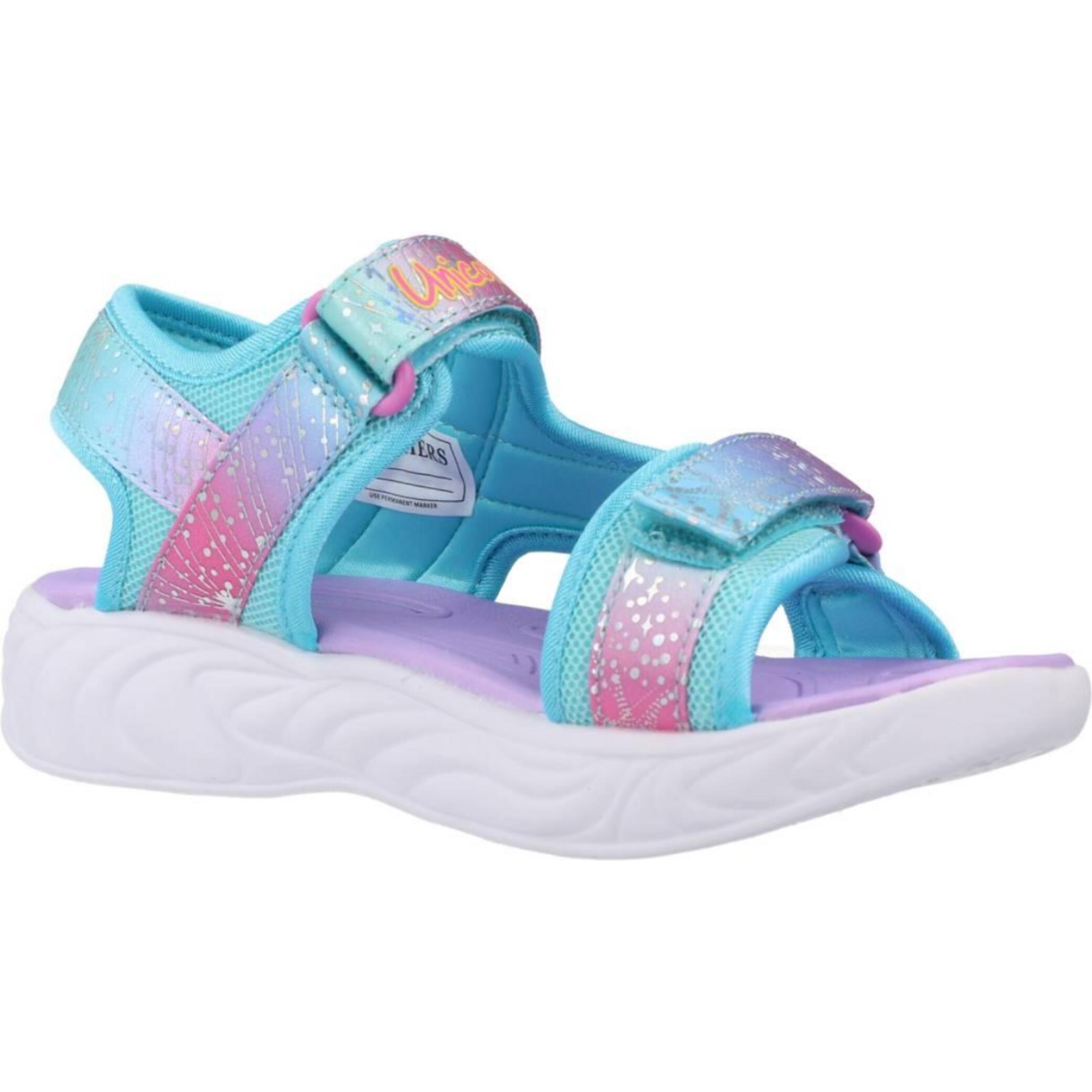 Sandalias Niña Unicorn Violeta