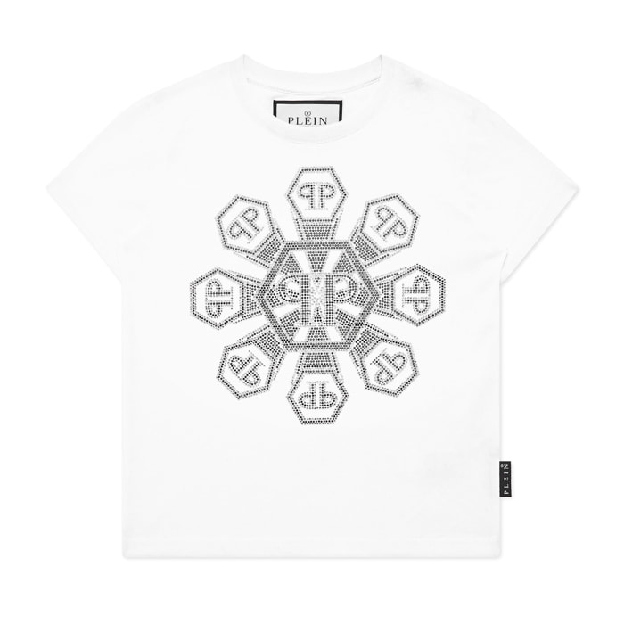 PHILIPP PLEIN T-Shirt Round Neck Ss MONOGRAM