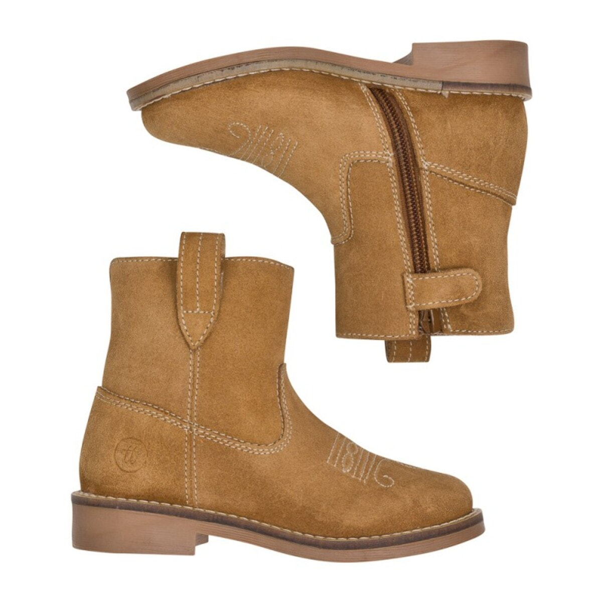 Bota campera en piel