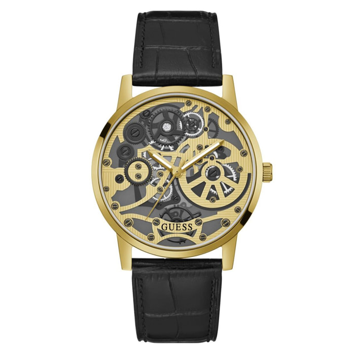 Reloj Guess GW0570G1 Hombre Analogico Cuarzo con Correa de Cuero