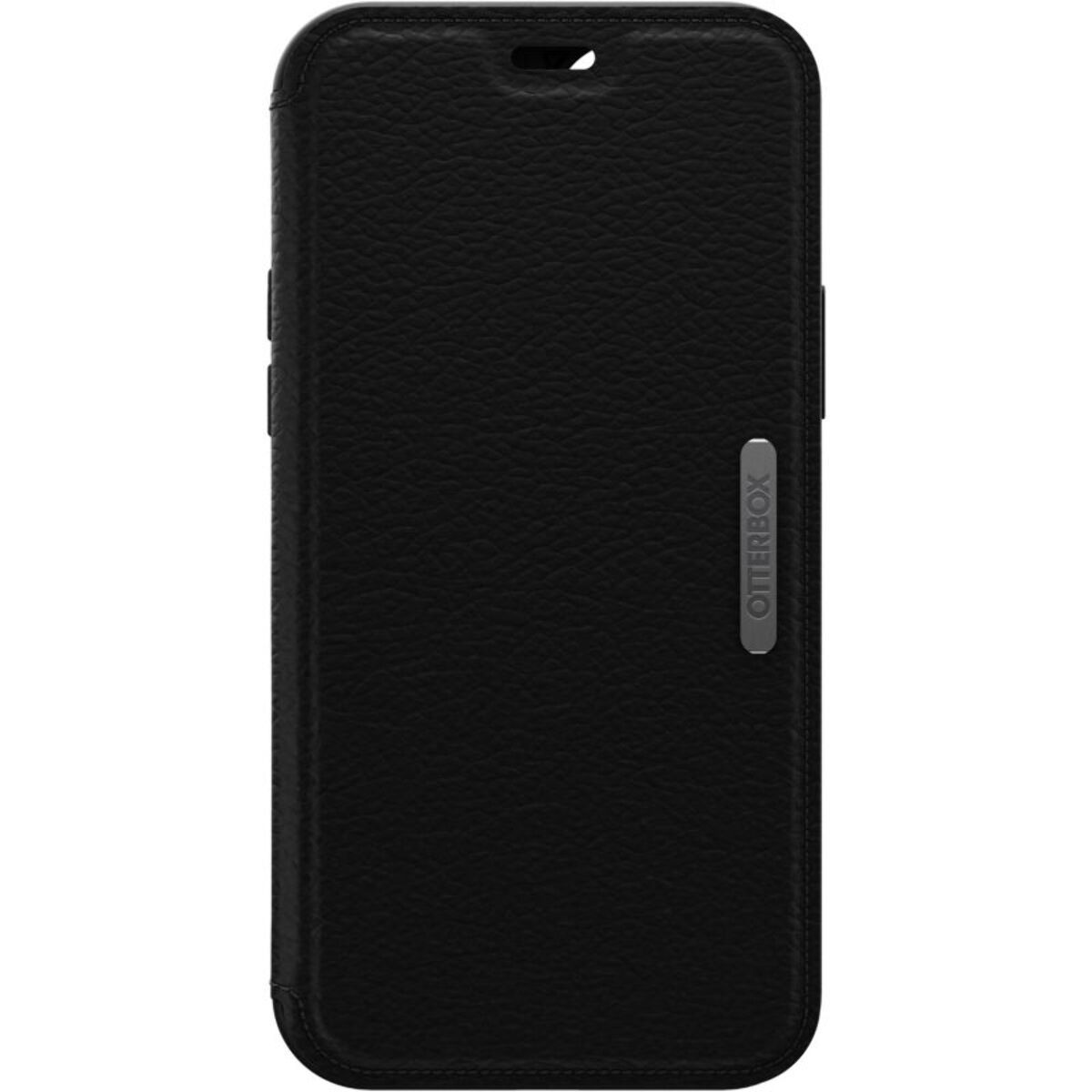 Etui OTTERBOX iPhone 12/12 Pro Strada cuir noir