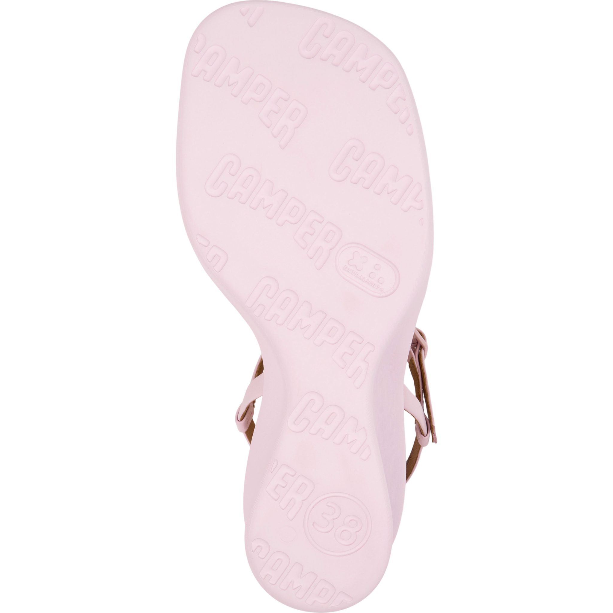 Sandalias - CAMPER Louise Sandal - Rosa - Cuero liso