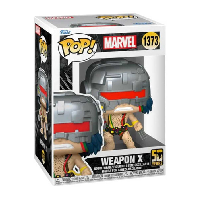 Marvel Pop! Figure in Vinile Weapon X (50 Anni di Wolverine) 9 Cm Funko