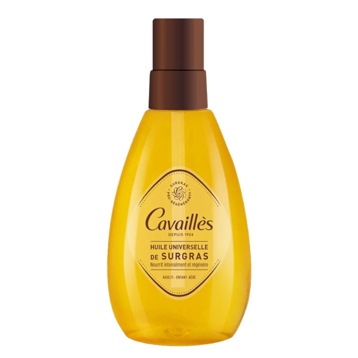 Huile Universelle de Surgras - Nourrit Intensément et Régenère 150 ml