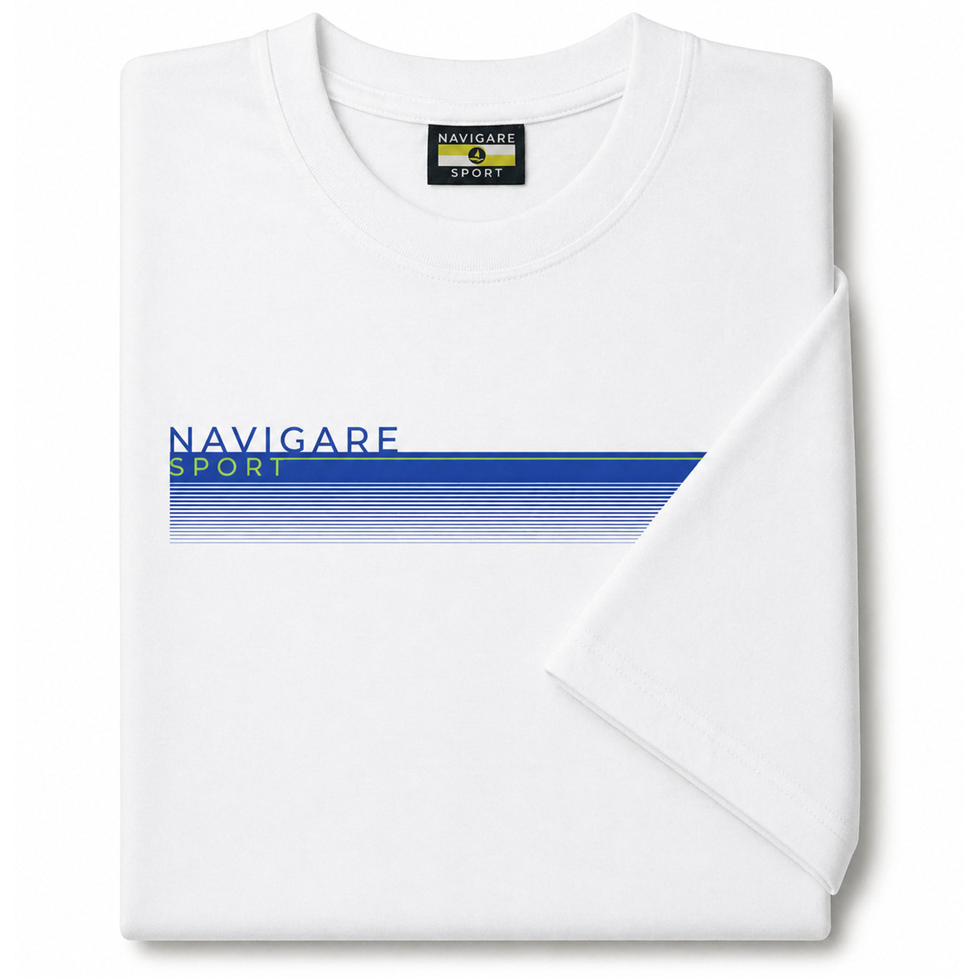 T-shirt Uomo Navigare Girocollo, Art. 968905 White