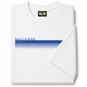T-shirt Uomo Navigare Girocollo, Art. 968905 White