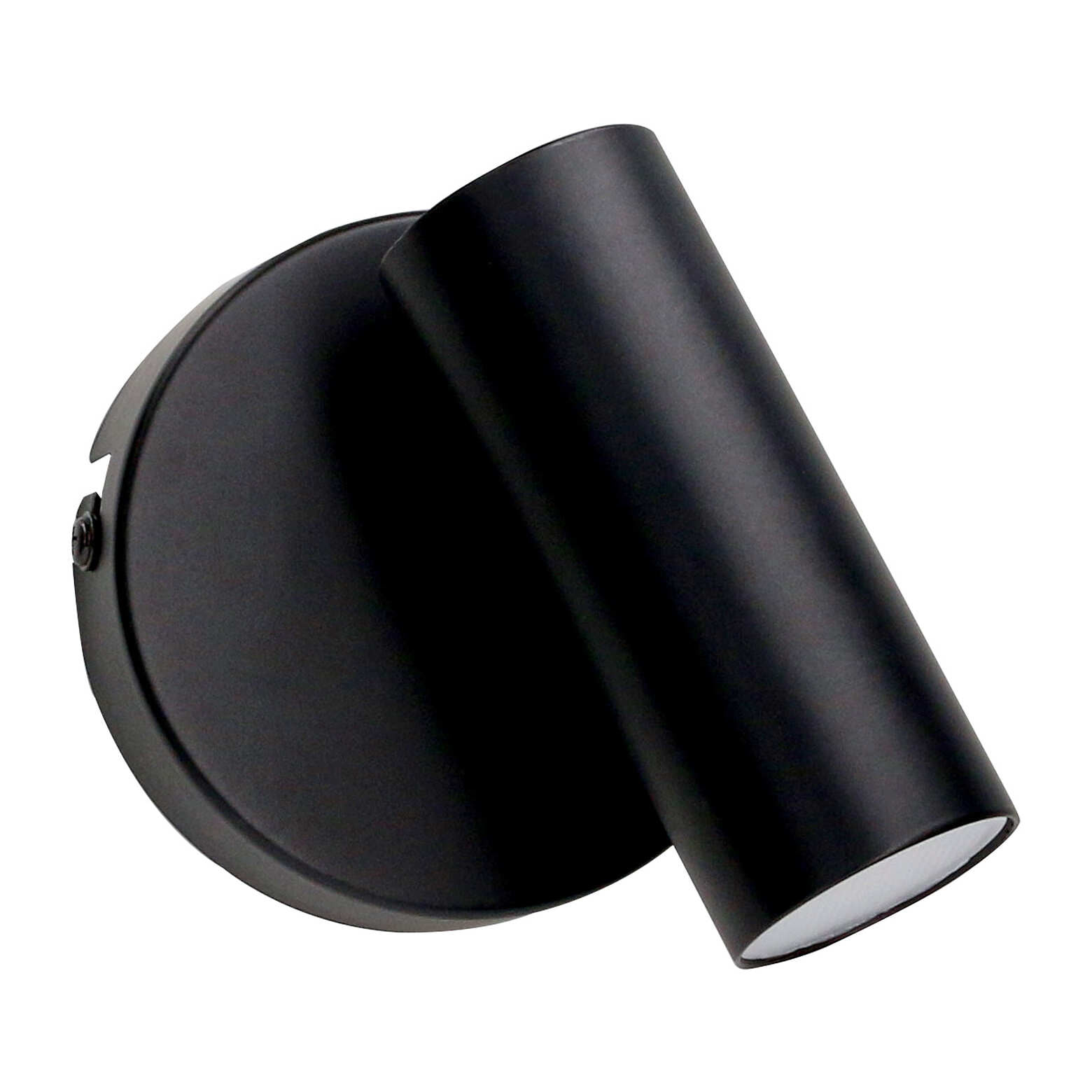 Forlight Foco LED Integrado Negro Prismatizado - Iluminación Moderna para Hogar - Acero y Policarbonato Duradero - Serie Logos Single 4000K