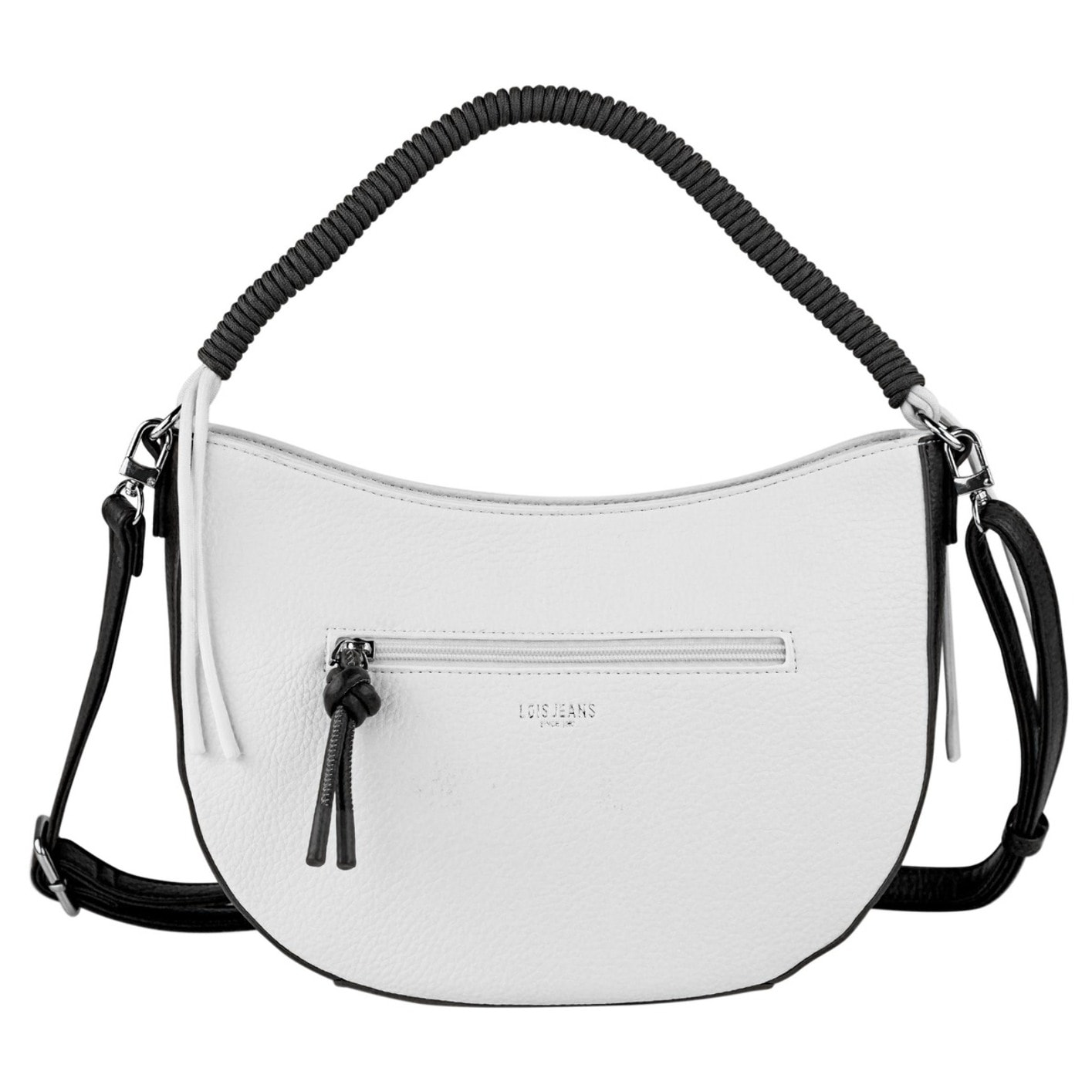 Bolso Bandolera Mujer Lois Shavanna Negro-Blanco