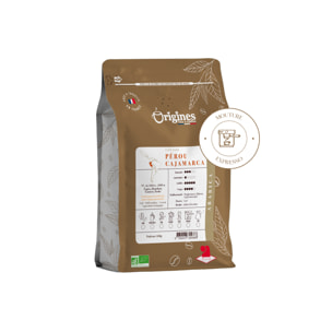 Café rare BIO - Pérou Cajamarca - Expresso 250g