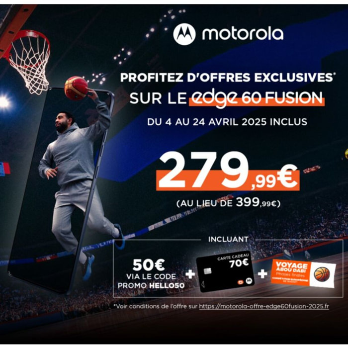 Smartphone MOTOROLA Edge 60 Fusion