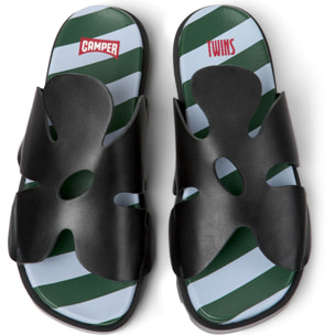 CAMPER Brutus Twins - Sandalias Negro Mujer