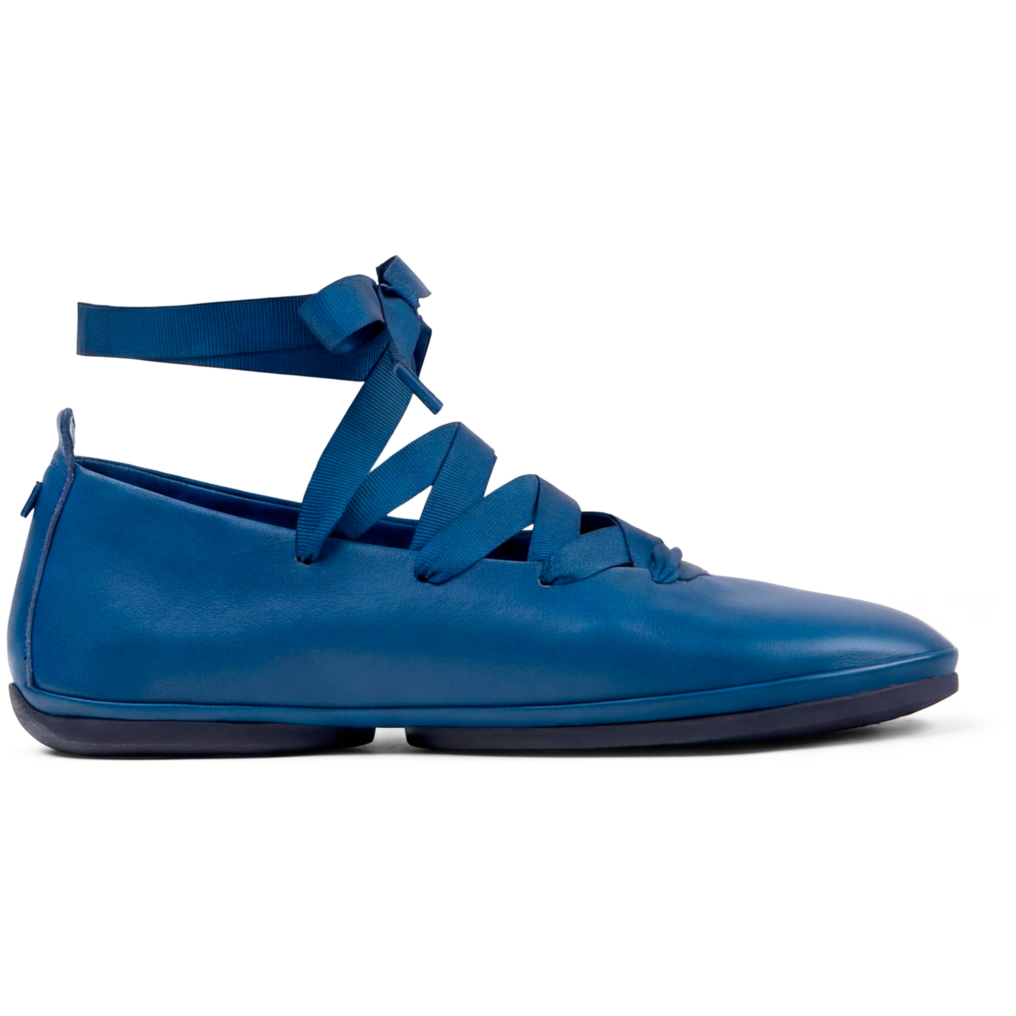 Bailarinas - CAMPER Right Nina - Azul - Cuero liso