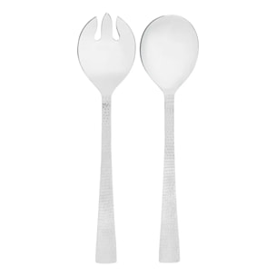 Couverts à salade argent