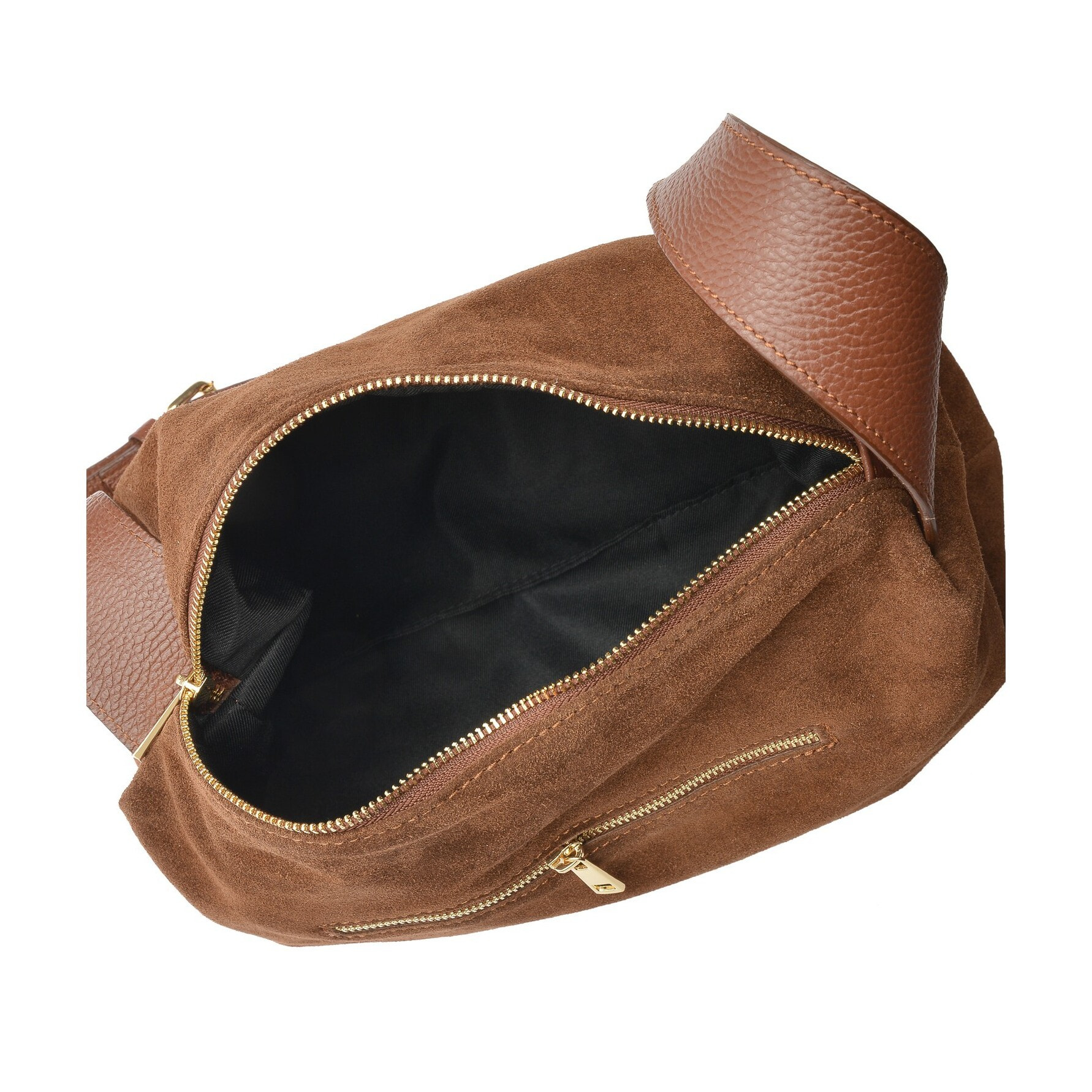 Borsa a tracolla Anna Luchini Marrone