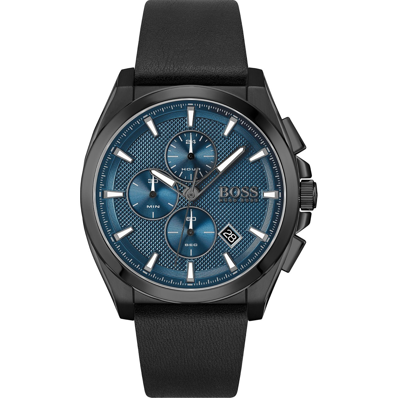 Reloj Hugo Boss 1513883 Hombre Analogico Cuarzo con Correa de Piel de vaca