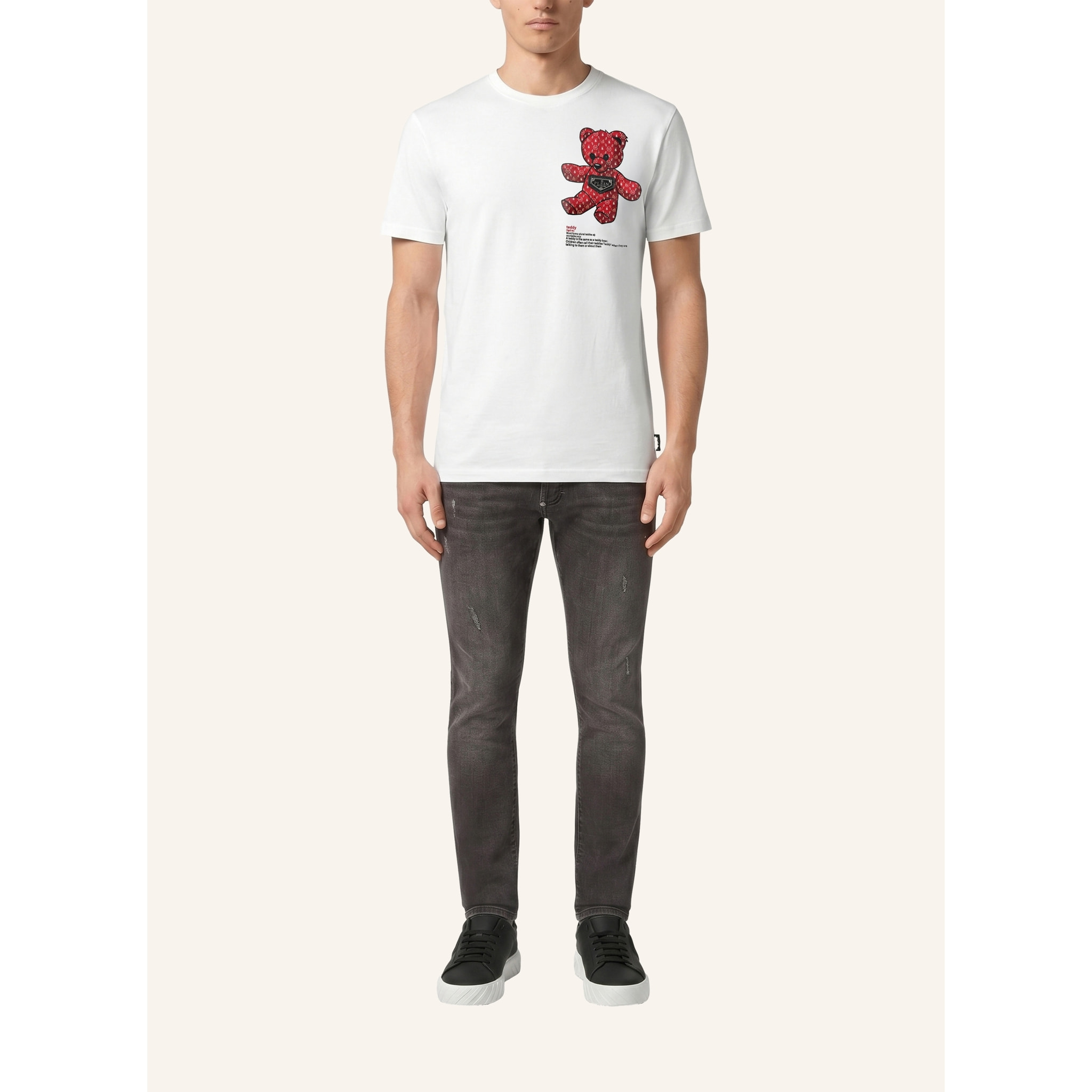 PHILIPP PLEIN T-shirt girocollo a maniche corte TEDDY