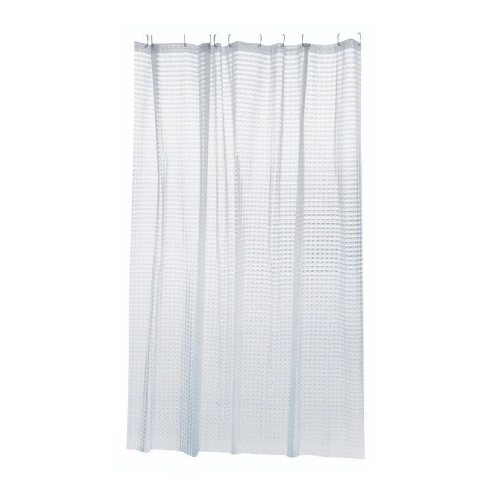 Rideau de douche EVA 180x200cm Premium 3D Transpararent MSV