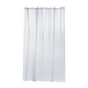 Rideau de douche EVA 180x200cm Premium 3D Transpararent MSV