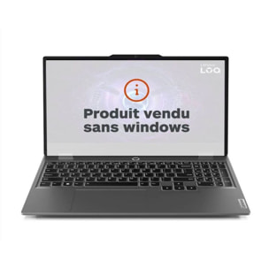 PC Gamer LENOVO LOQ 15IAX9 RTX4050 6Go sans Windows