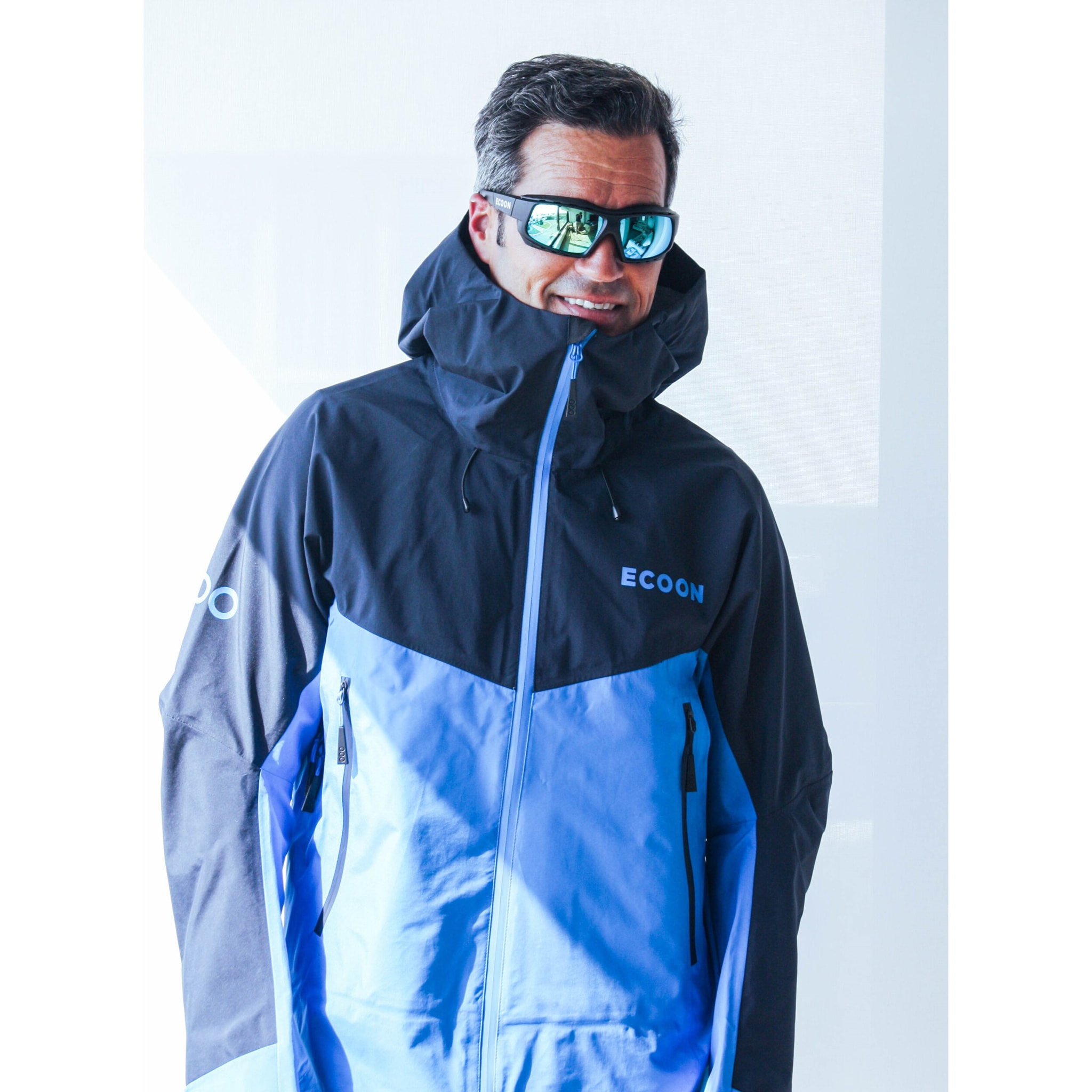 Giacca ECODiscover di ECOON - Blu / Azzurro