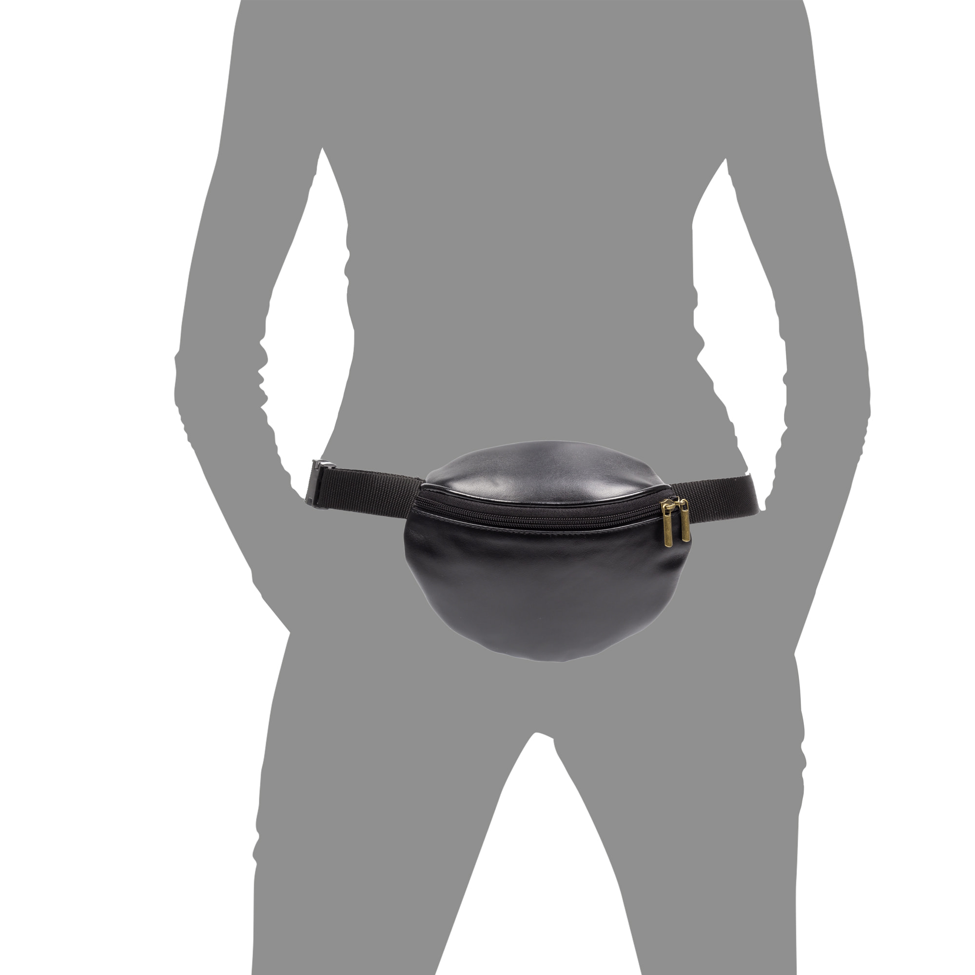 Airasca Marsupio in pelle autentica finitura Sauvage.