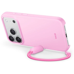 Coque BEATS iPhone 17 Pro Magsafe stand Rose quartz