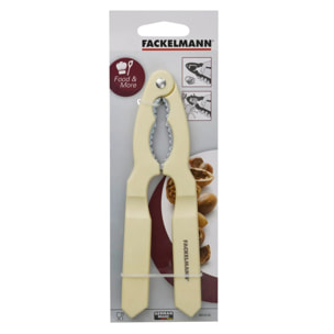 Casse-noix professionnel en aluminium set de 2 outils pour crustacés dimensions 18 x 5 x 1 cm Fackelmann Basic