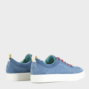 SNEAKER P08 UOMO IN SUEDE BLUE